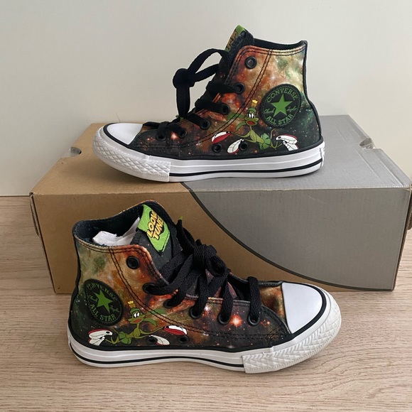 Limited Edition Converse Chuck Taylor x Looney Tunes Marvin the Martian- SZ 13 C - Picture 8 of 14